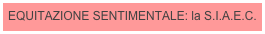 EQUITAZIONE SENTIMENTALE: la S.I.A.E.C.